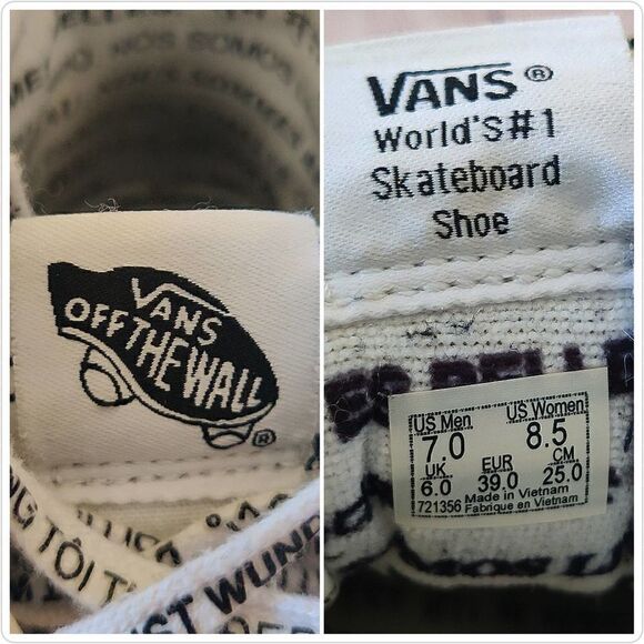 Men's Vans "We Are Beautiful" Sk8-Hi Tapered Sneakers 7 - Picture 12 of 14